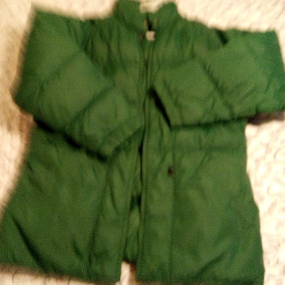 Medium weight bubble coat size large
